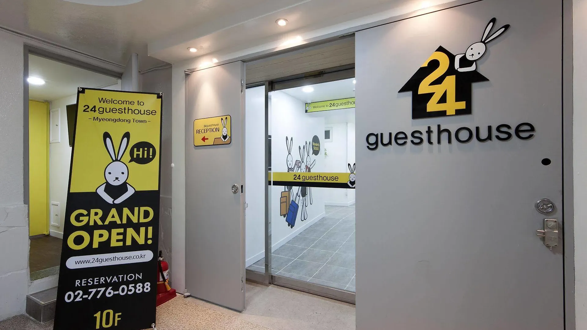 ** Hotel 24 Guesthouse Myeongdong Town Seoul South Korea